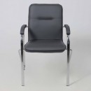 Кресло SAMBA AKS-1 Pegasso темно-серый, мягкие подлокотники